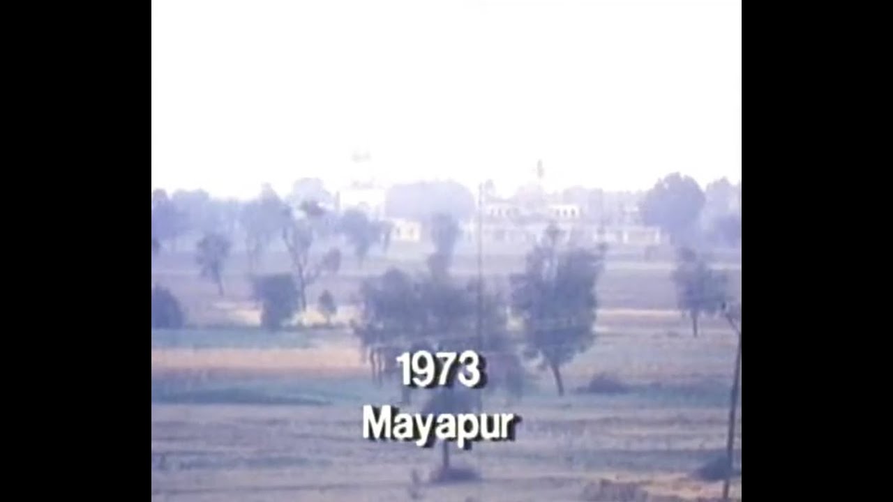 Srila Prabhupada in Mayapur 1973