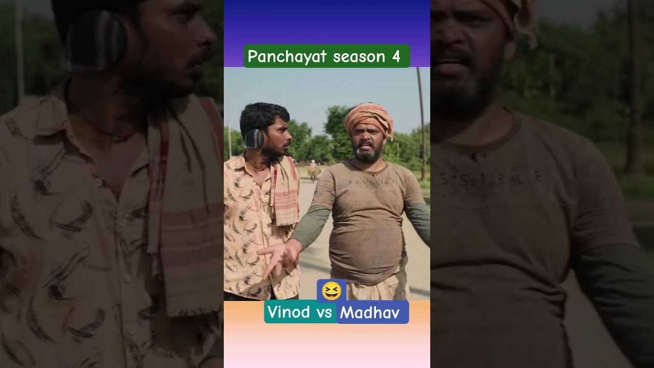 panchayat season4 ,,vinod ,, madhav
