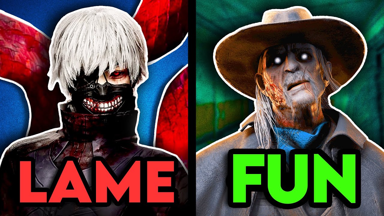 Каждый убийца DBD, отсортированный по уровню удовольствия