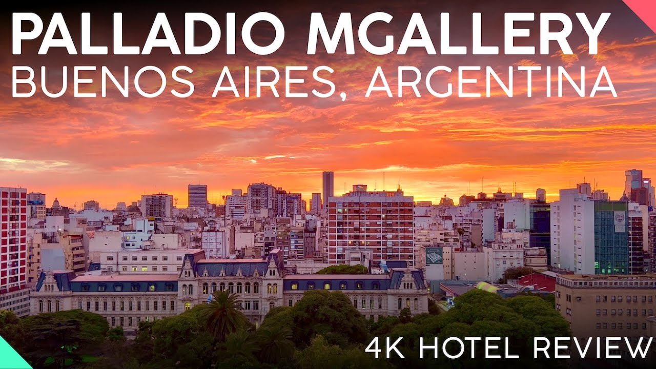 PALLADIO HOTEL MGallery Buenos Aires, Argentina【4K Tour & Review】AMAZING Views!