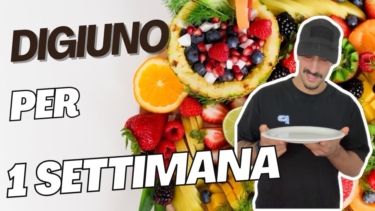 Sono dimagrito? Digiuno di 20h per 7 giorni 