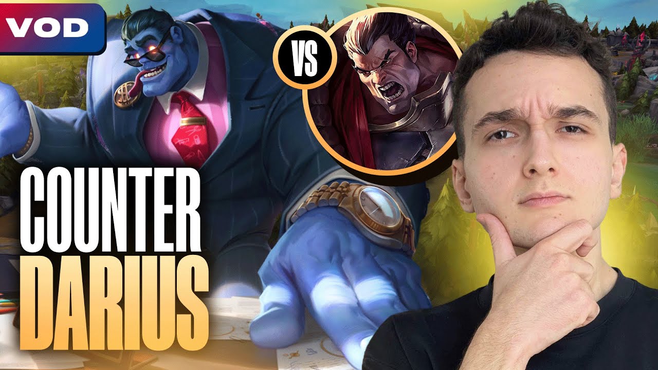 LE MEILLEUR COUNTER DE DARIUS EN TOPLANE ? - Dr. Mundo vs Darius - SoloQ Patch 25.20