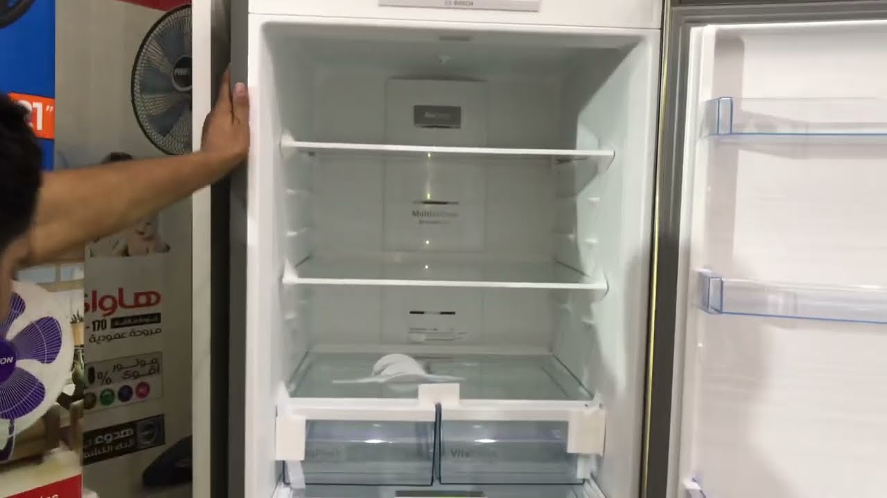 ثلاجة بوش 483 لتر الحجم المكافئ 505 لتر الماني كومبي استنلس بأسعار شهر اغسطس  العرض سارى حتي نفاذ