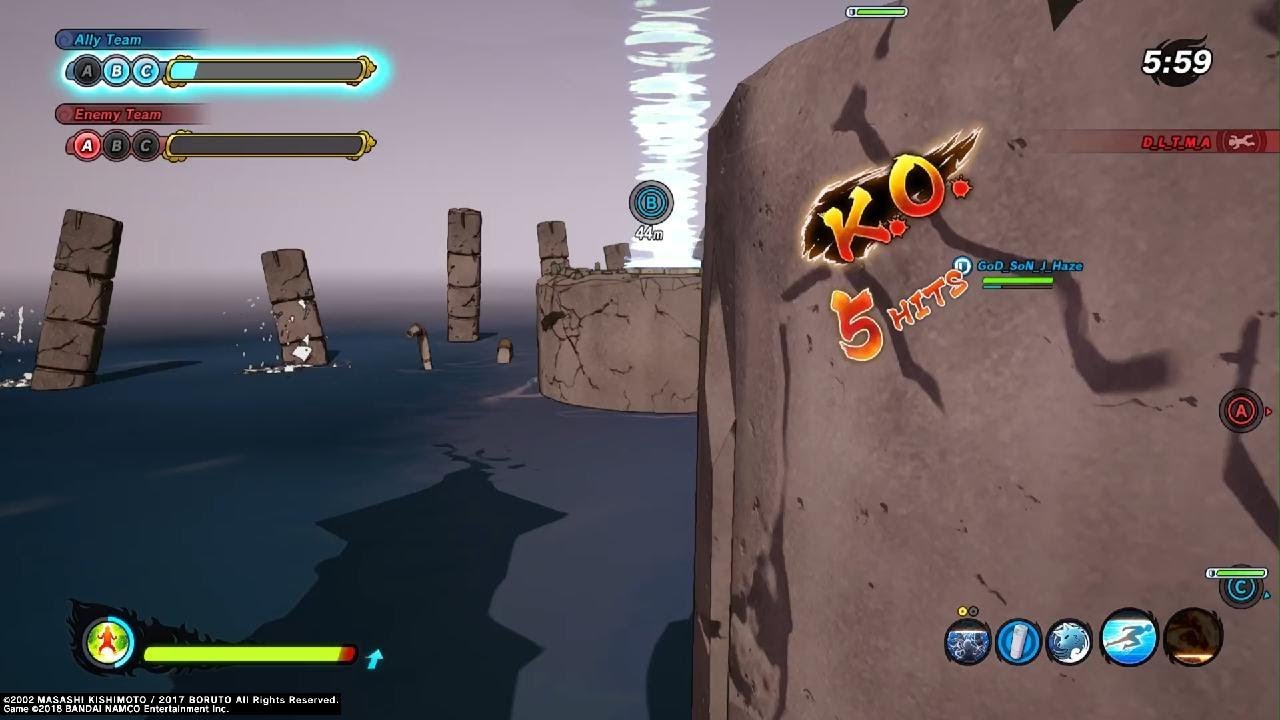 NARUTO TO BORUTO: SHINOBI STRIKER_ HOOD BLU Raijjin