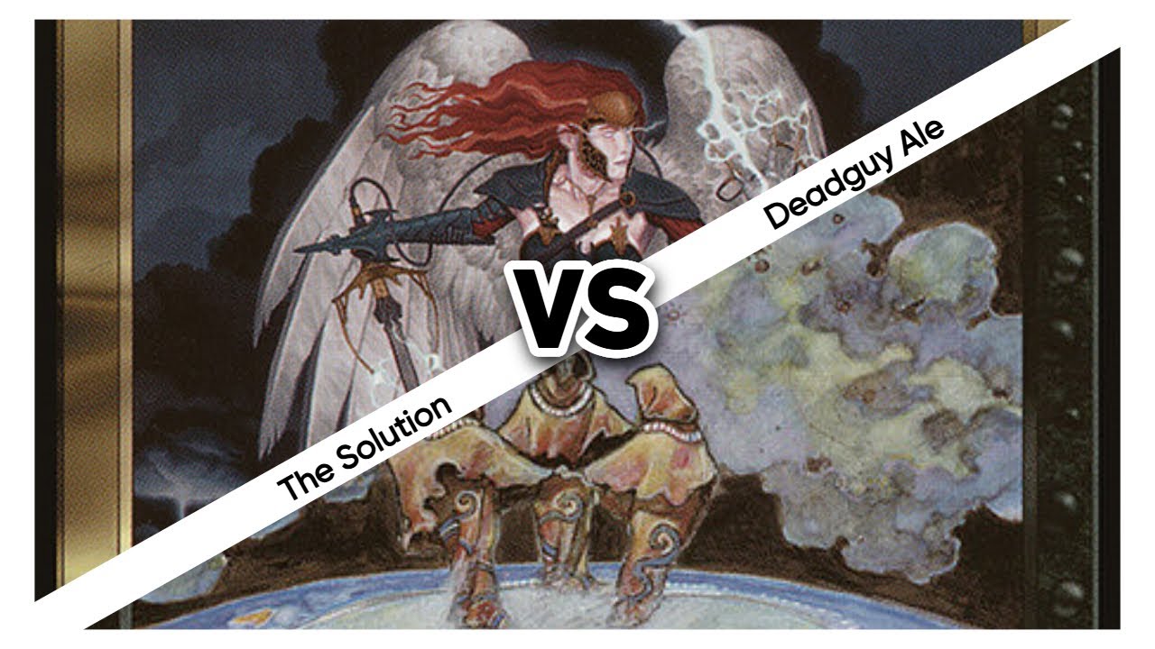 MTG Premodern (SWE) Deadguy Ale vs  The Solution [Gameplay]