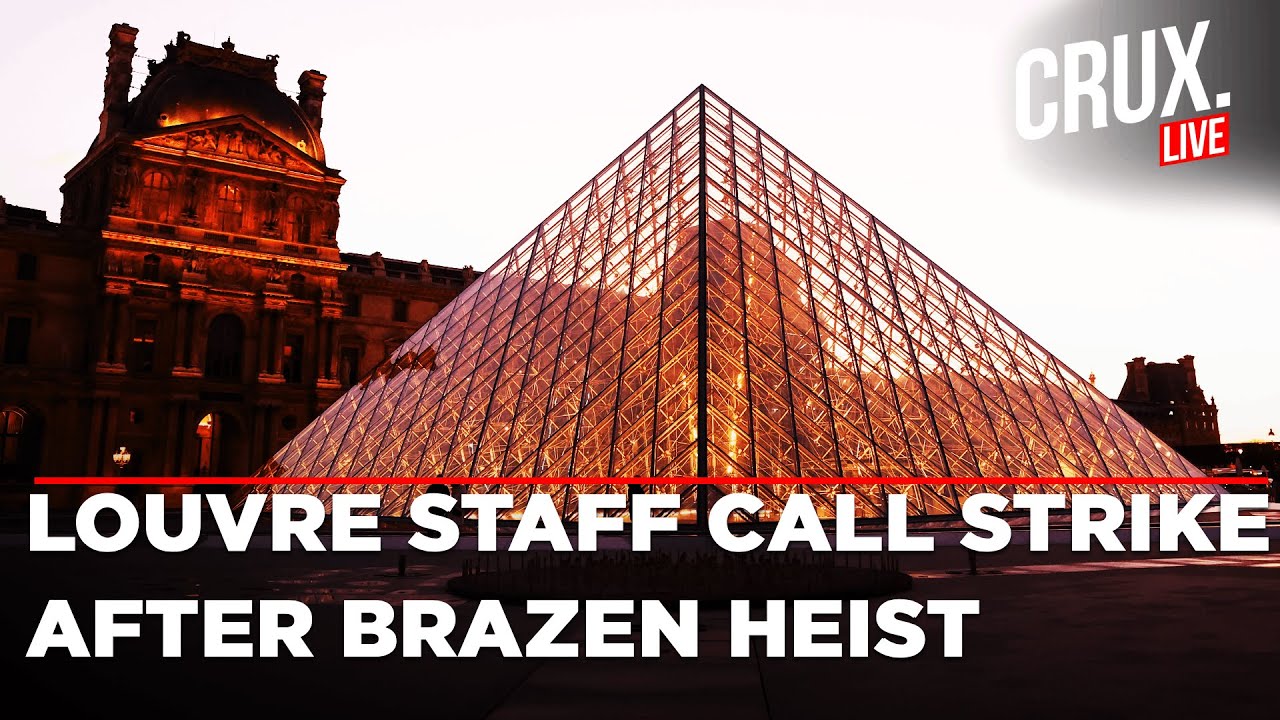 LIVE | French Unions Call Louvre Strike Over Safety, Building Conditions After Jewel Heist | Macron