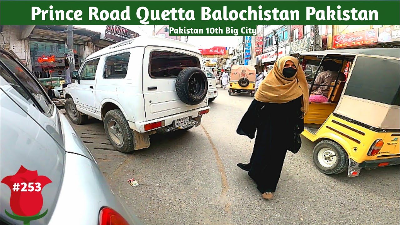 Walking In Prince Road Quetta #EastWalks