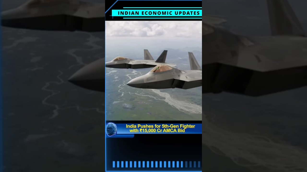 AMCA Program Launched: India Accelerates Work on Its Own Stealth Fighter