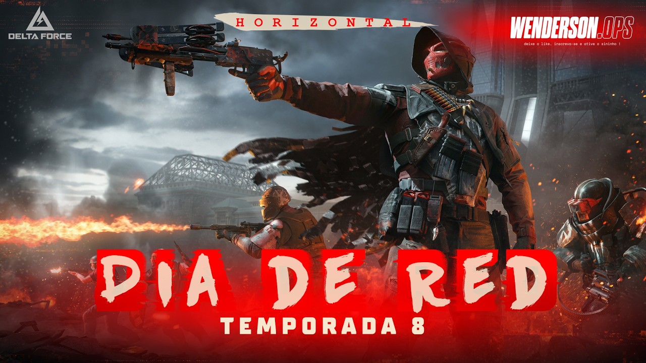 BUSCANDO RED NA ZONA DE RISCO! Delta Force  - Season 8 [ HORIZONTAL ]