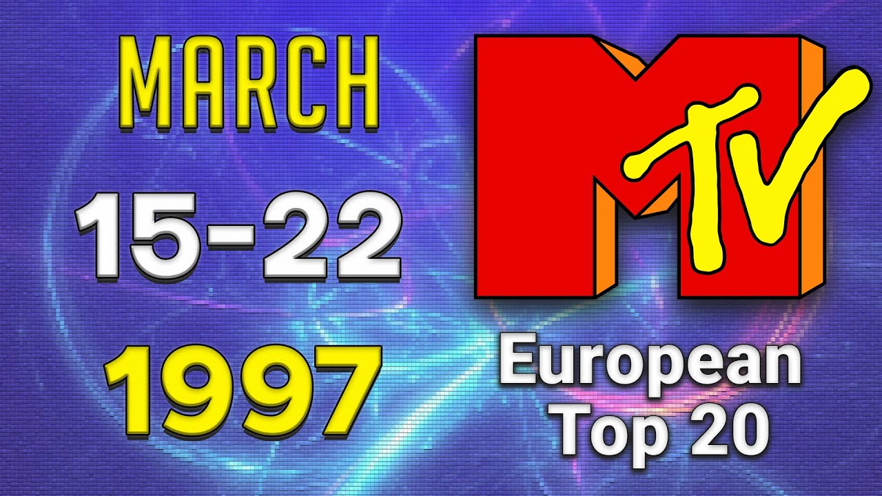 20 najlepszych przeboj&oacute;w europejskich MTV📀 15 marca 1997