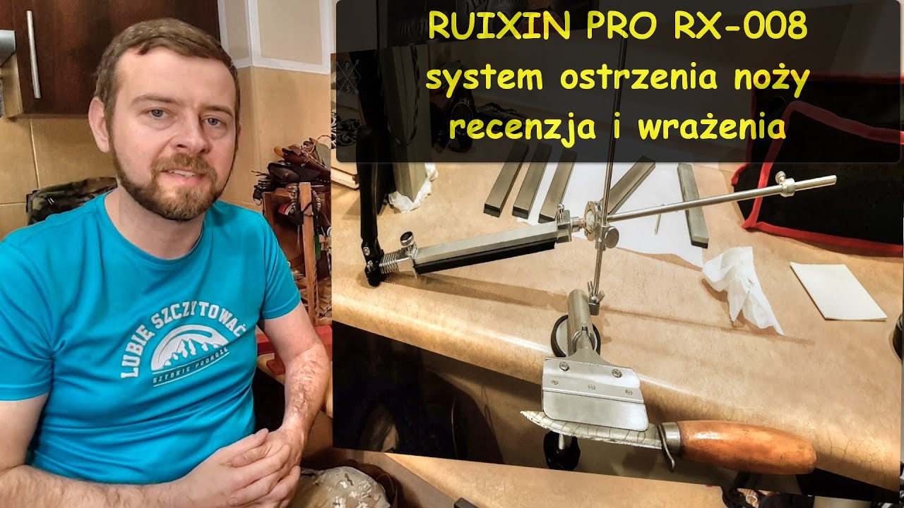 RUIXIN PRO RX-008- opis systemu ostrzenia noży okiem amatora