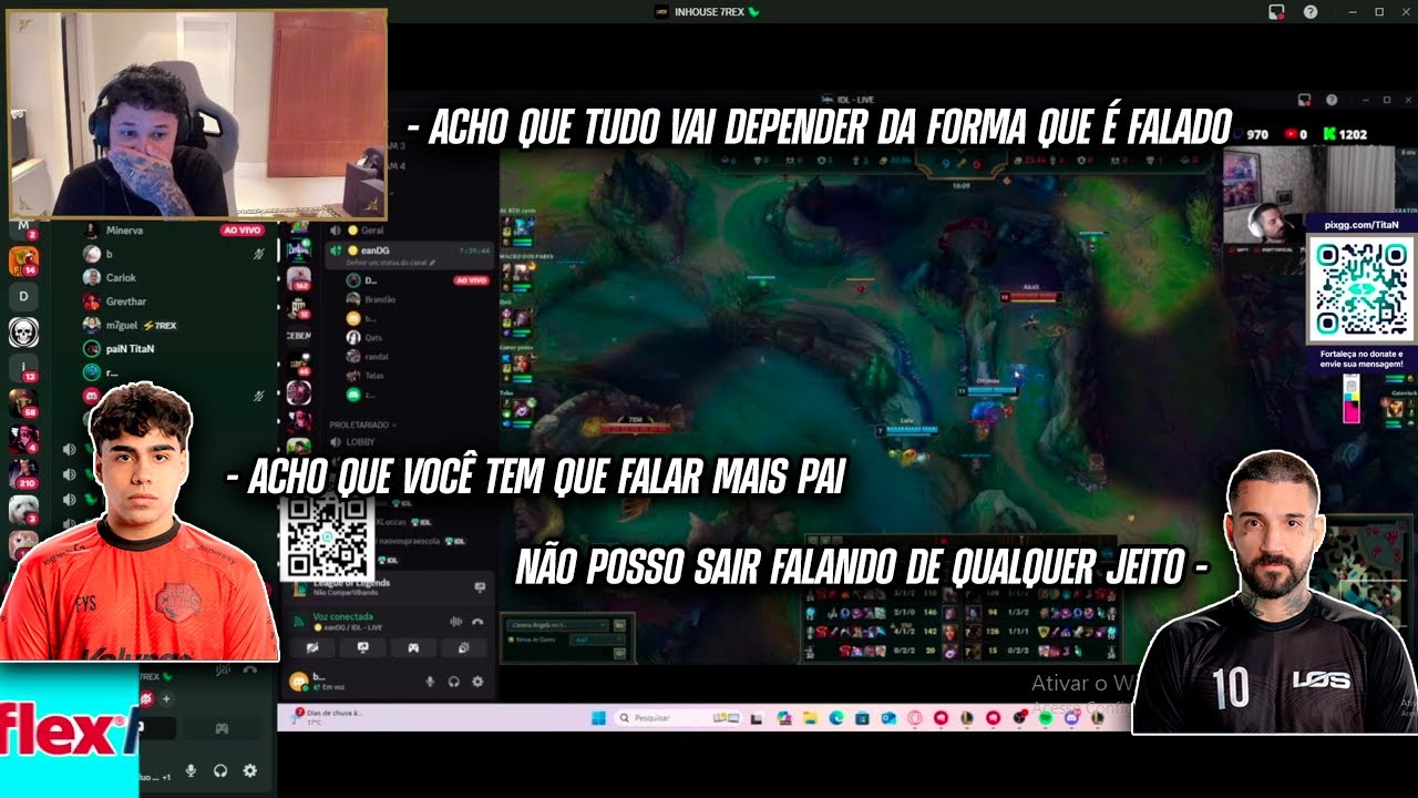 PROPLAYERS DEBATEM SOBRE DISCUSSÃO NO TIME DO BRTT