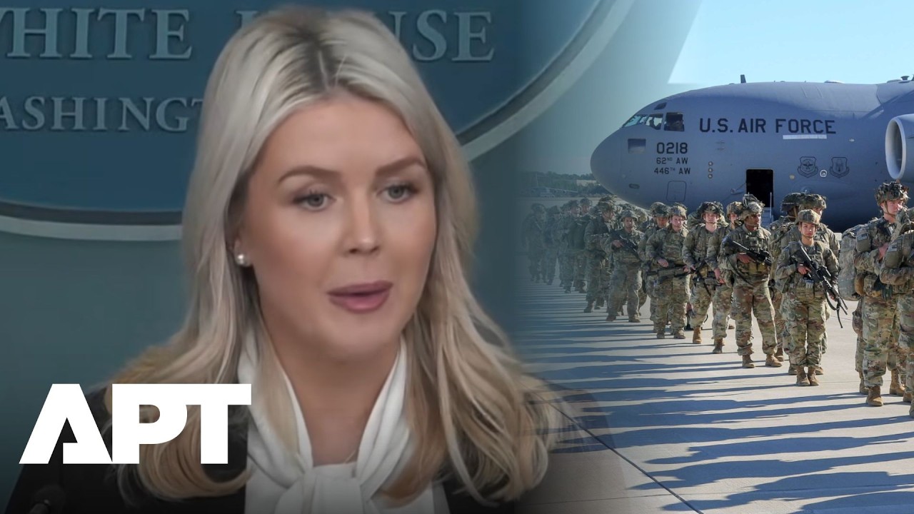 “Not Part of the Plan” — Leavitt on US Troops in Iran | APT