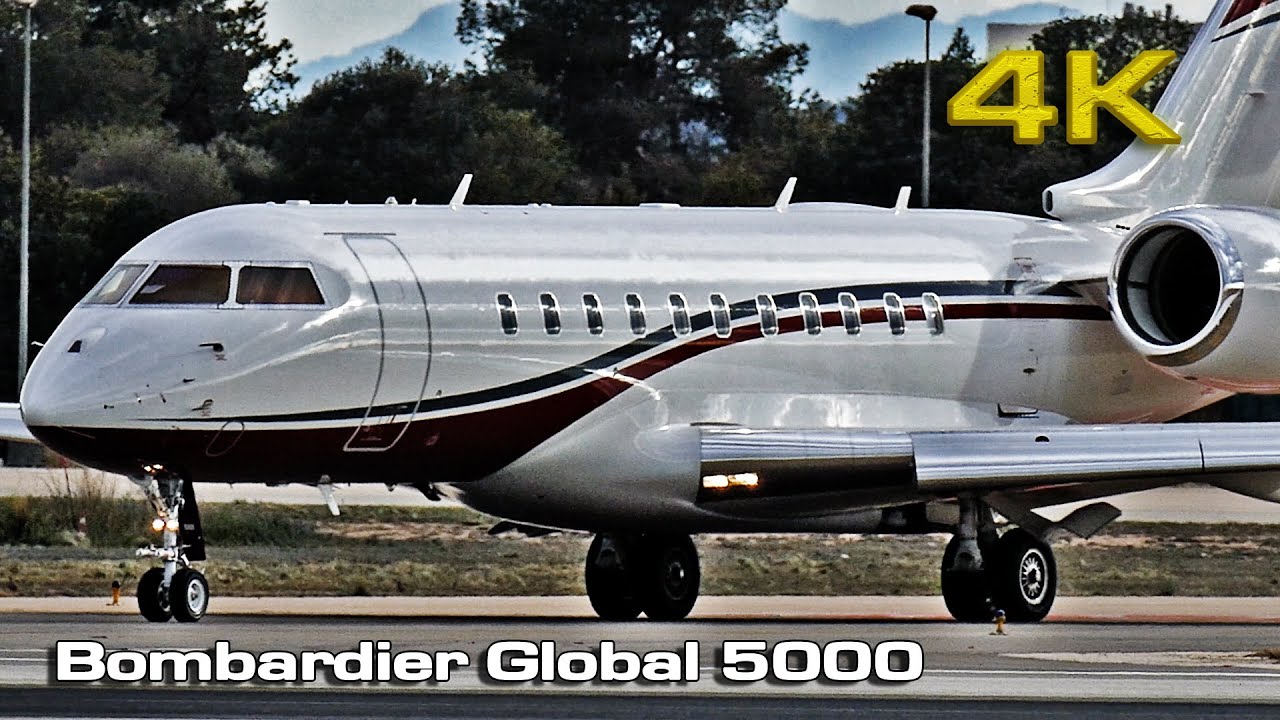 Bombardier Global 5000 [4K]