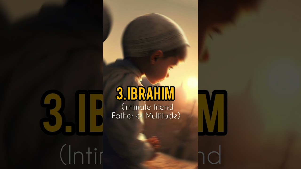 5 Boys Names Mentioned in Quran Part-1|Larko ke 5 asse naam jo Quran main hai#ytshorts#youtubeshorts