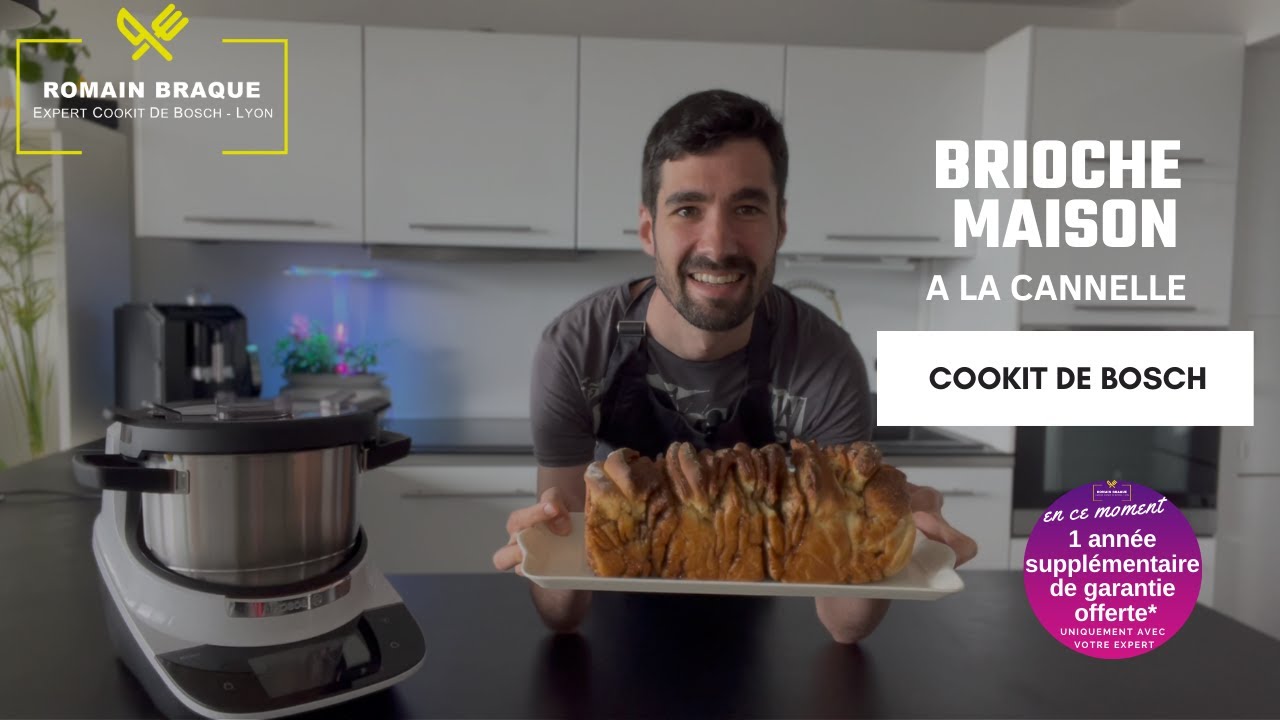[COOKIT de BOSCH] Brioche maison à la cannelle 🍞