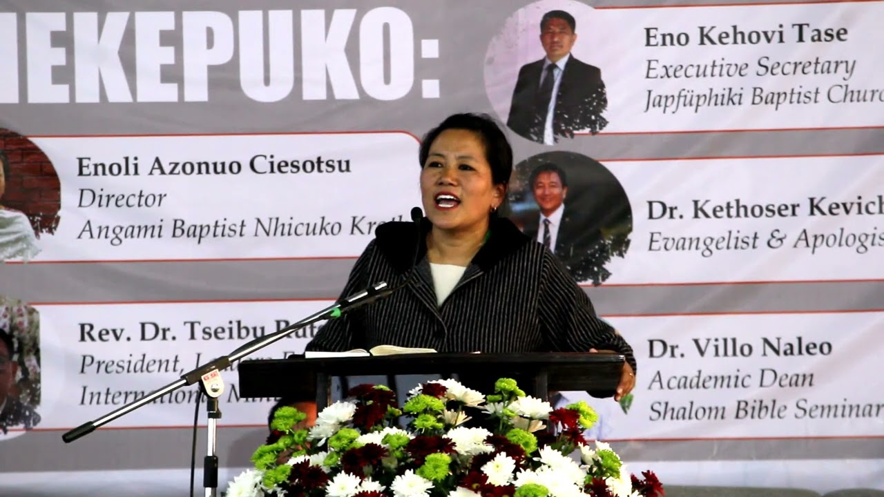 Enoli Azonuo Ciesotsu,          Director, Angami Baptist Nhicuko Krotho