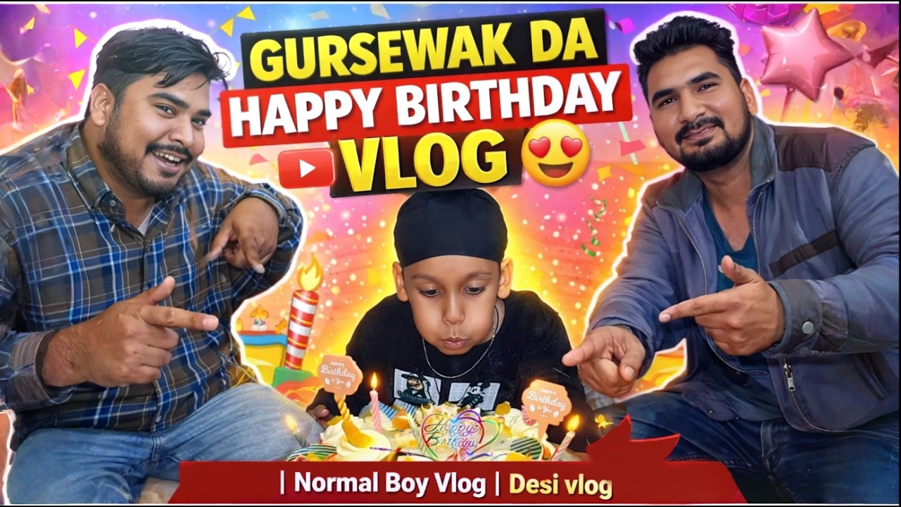 🎉 Gursewak Da Birthday Surprise 😱 | Reaction Must Watch 😍