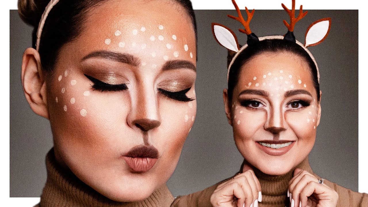 Full GLAM Disney BAMBI Makeup-Tutorial | f&uuml;r Fasching & Karneval | Lipstickbakery