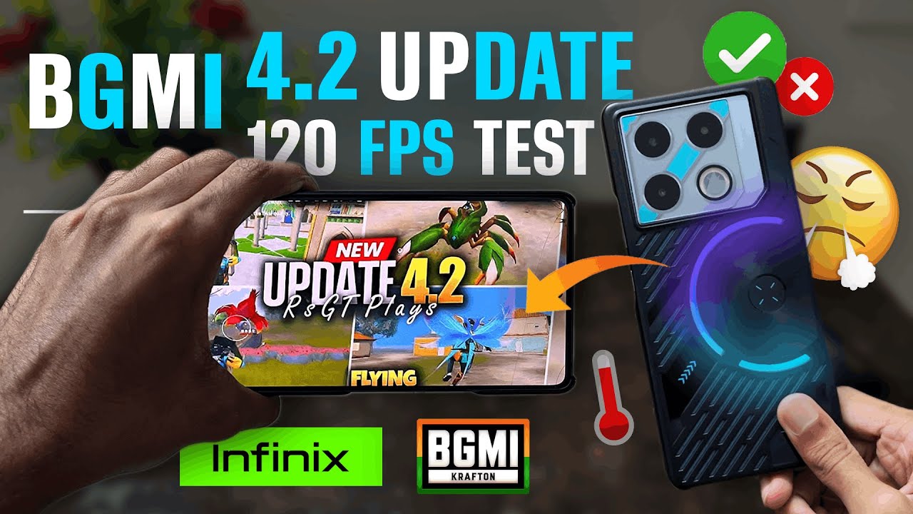 Infinix GT 20 Pro💀 BGMI 4.2 Test Super Smooth + 120 FPS After 1 Year 7 Months | Buy Or Not in 2026?🤔