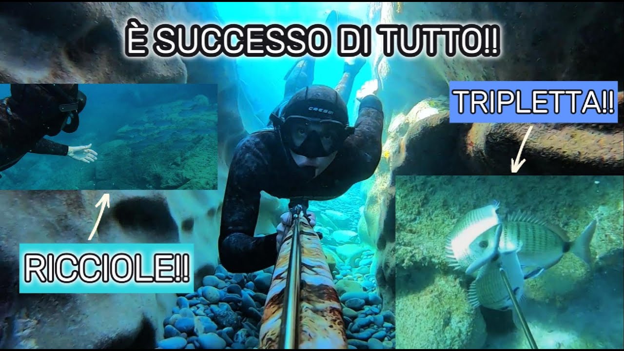 UN DICEMBRE PIENO DI SORPRESE !!!ASSURDO !!! Pescasub 🎣🌊
