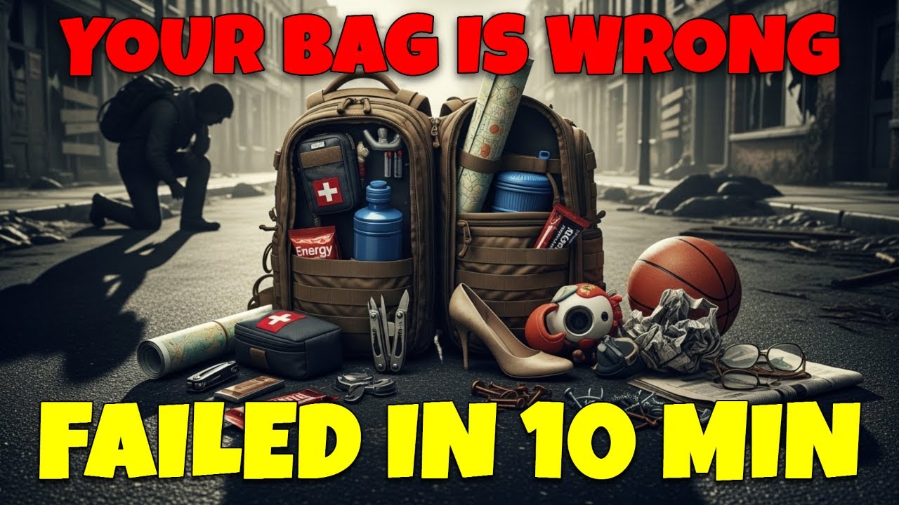 Your Bug-Out Bag Will Get You Killed in 10 Minutes