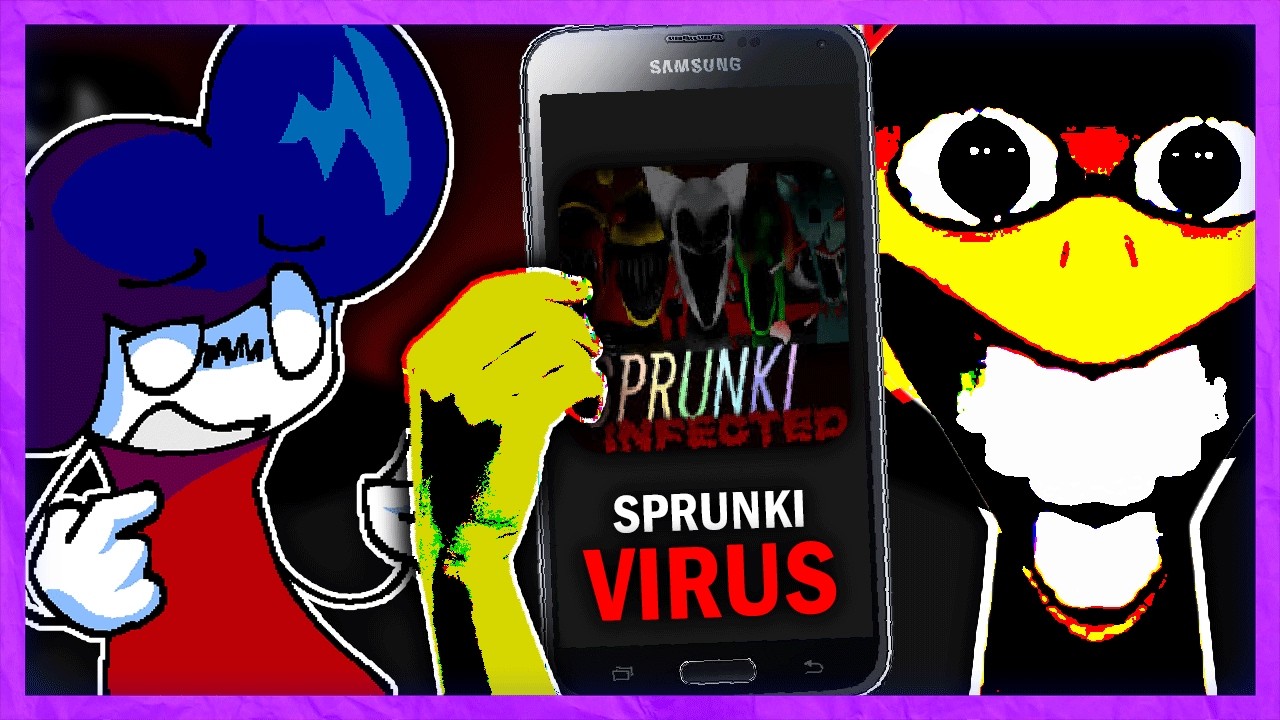 EL VIRUS DE SPRUNKI DESTRUYO MI CELULAR (probando virus de celular) | FerChocolatada