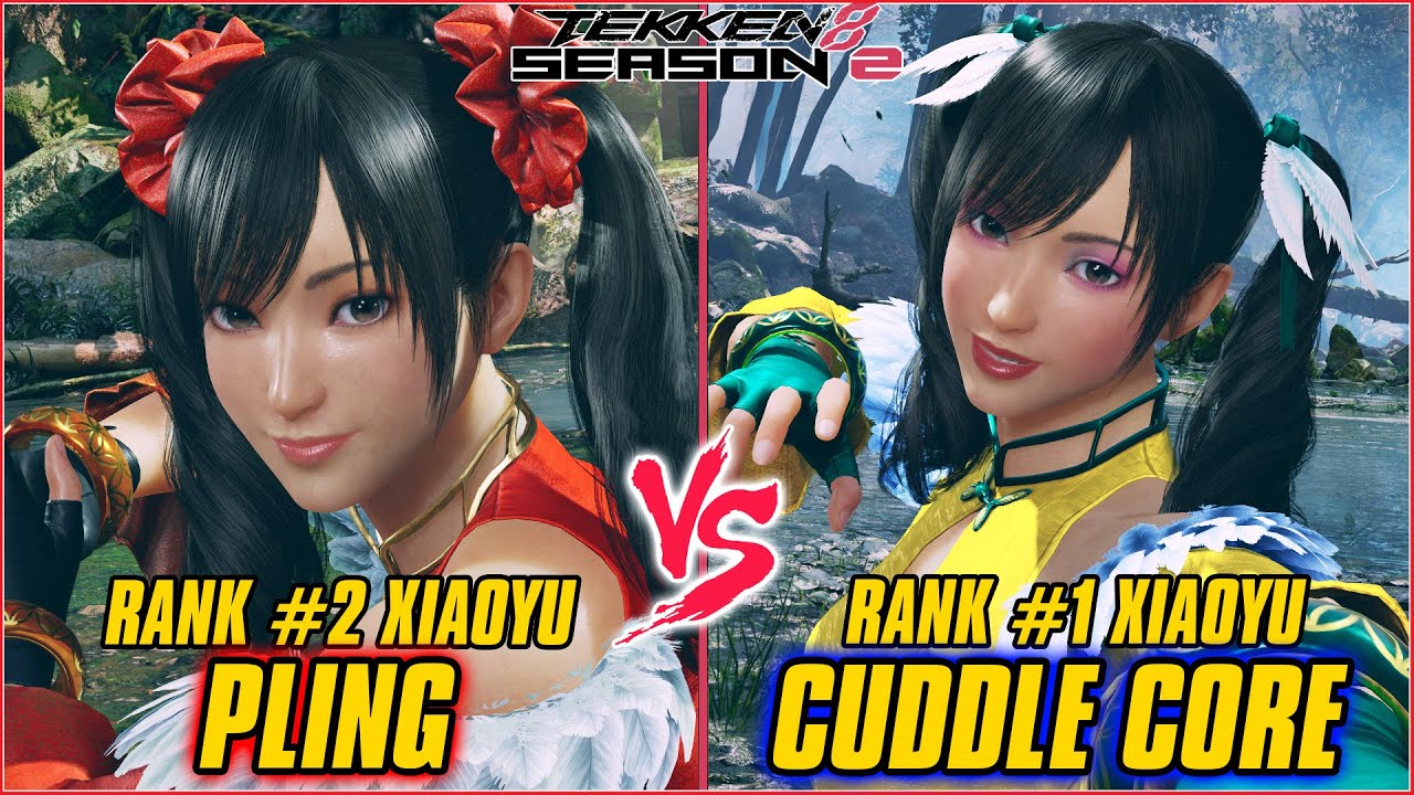 TEKKEN 8 | PLING (RANK #2 XIAOYU) vs CUDDLE CORE (RANK #1 XIAOYU) | TEKKEN 8 RANKED MATCH
