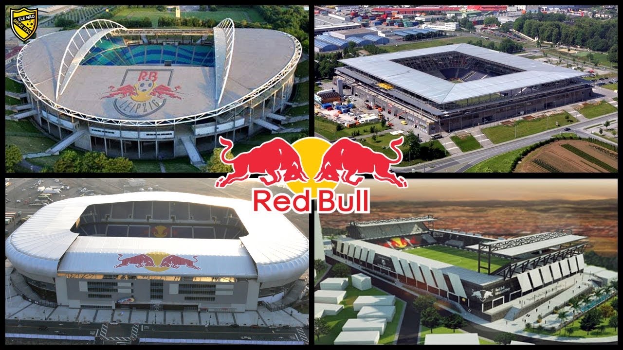 Conheça TODOS os ESTÁDIOS da RED BULL pelo MUNDO!