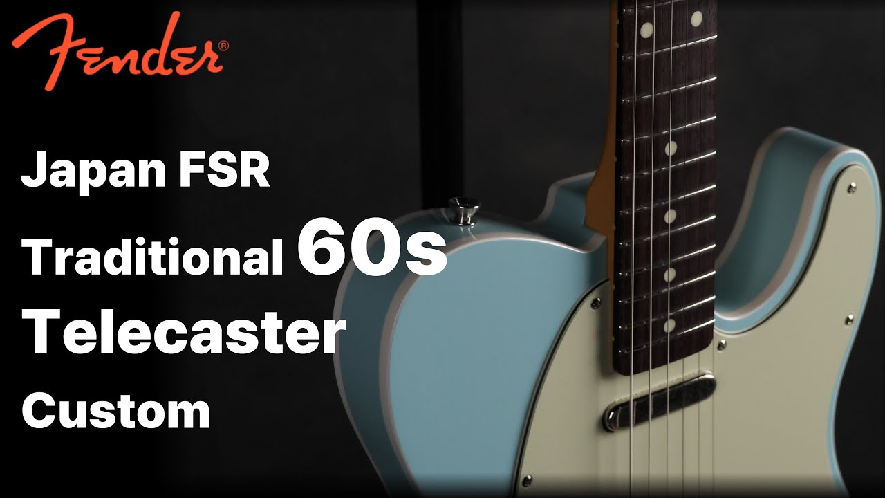 역대급 이쁜 텔레케스터 | Fender Japan Fsr Traditional 60s Telecaster Custom | 펜더 재팬 한정판 텔레캐스터