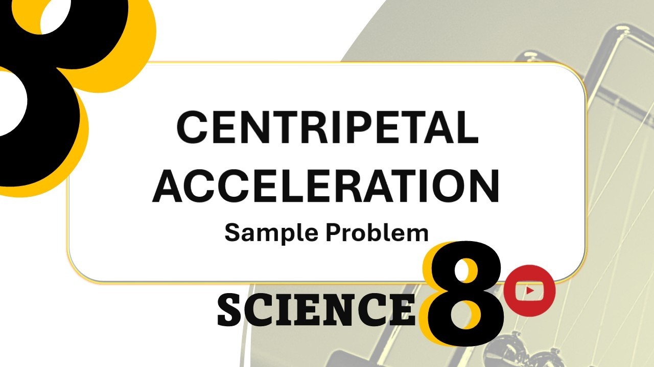Centripetal Acceleration Sample Problems