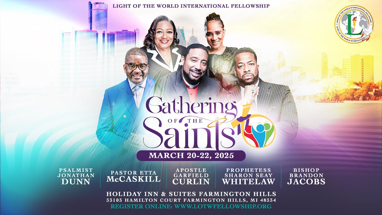 LOTW - Gathering of the Saints 2025 - Prophetess Sharon Seay-Whitelaw