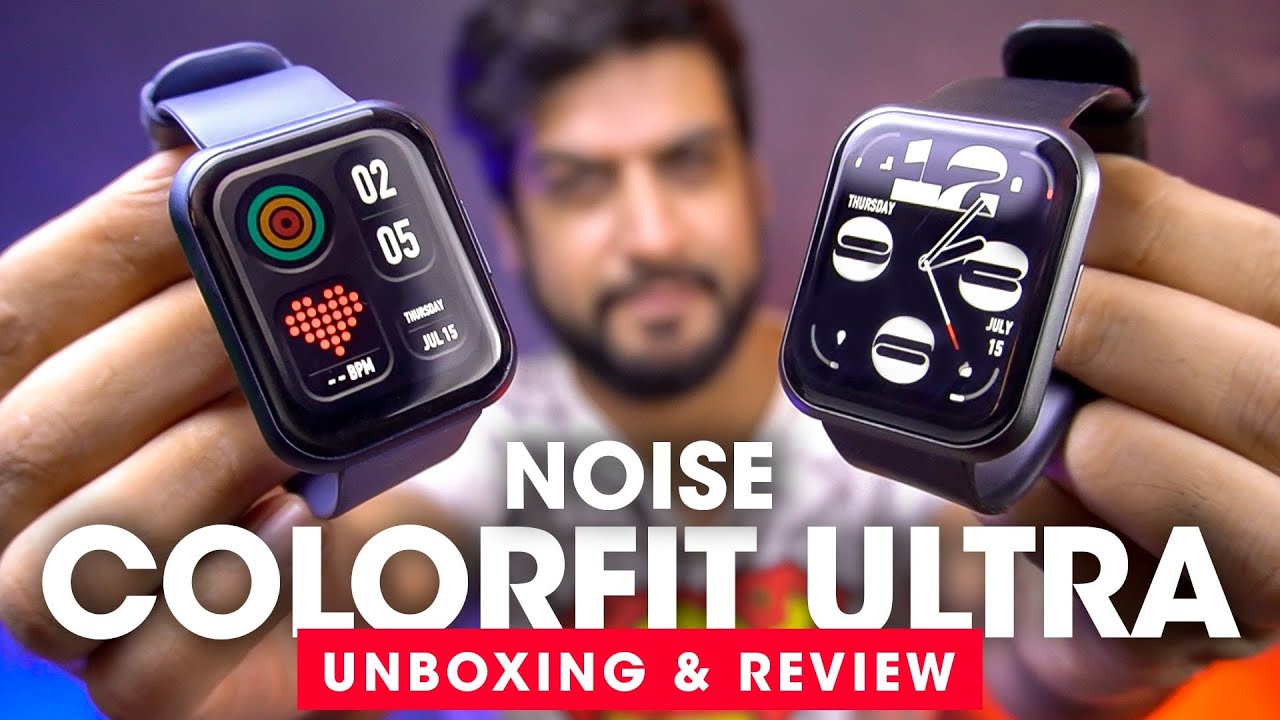 Noise Colorfit Ultra Unboxing & Review ⚡️Best Smartwatch Under 5000 in 2022 (Hindi) #AmanDhingra