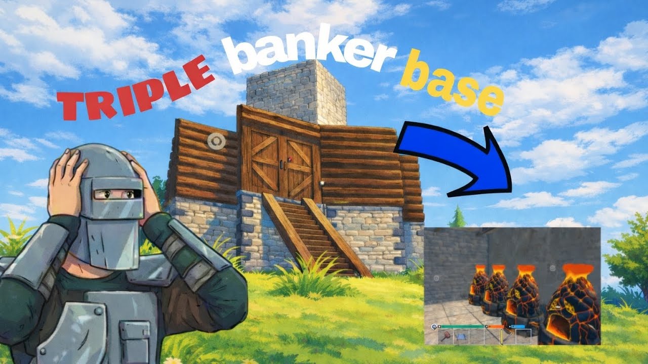 Triple banker base in oxide survival island 😮|OXIDE SURVIVAL ISLAND 