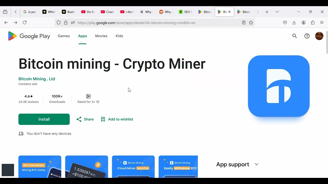 Bitcoin mining - Crypto Miner Reviews & Withdraw | Free crypto mining apps