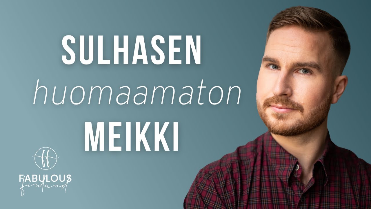 Sulhasen huomaamaton meikki - Parhaat vinkit miehen meikkaamiseen