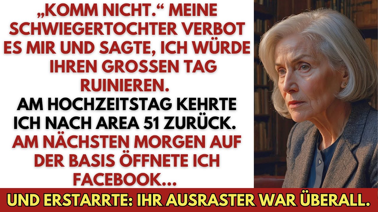 Meine Schwiegertochter verbot mir die Hochzeit meines Sohnes—dann ging ihr Ausraster viral.