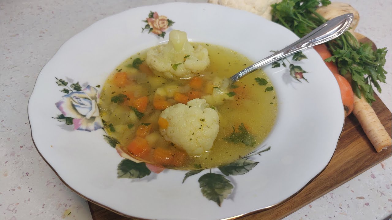 SUPA OD KARFIOLA - VEGAN - CAULIFLOWER SOUP