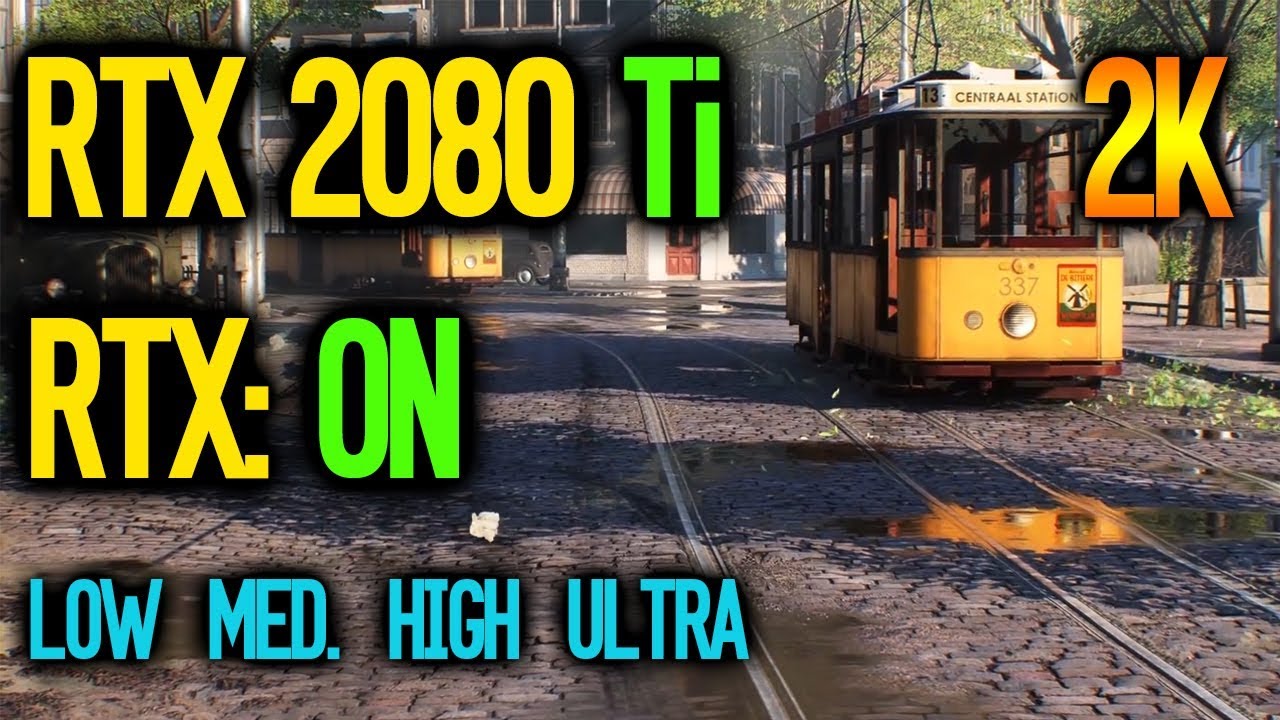 RTX 2080 Ti Battlefield 5 1440p | RTX ON: LOW&rarr;MED&rarr;HIGH&rarr;ULTRA
