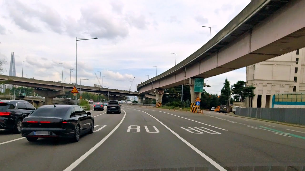 SEOUL DRIVE | 4K Driving City Tour | 올림픽대로 드라이브 2025