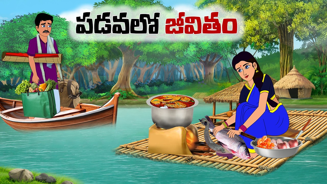 పడవలో జీవితం | Telugu moral stories |Telugu kathalu | Neethi kathalu | PSR story time