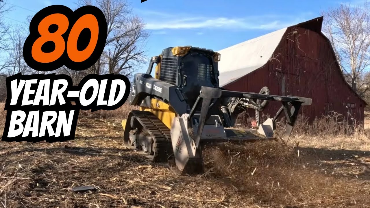 Cleaning Up Around an 80-Year-Old Barn