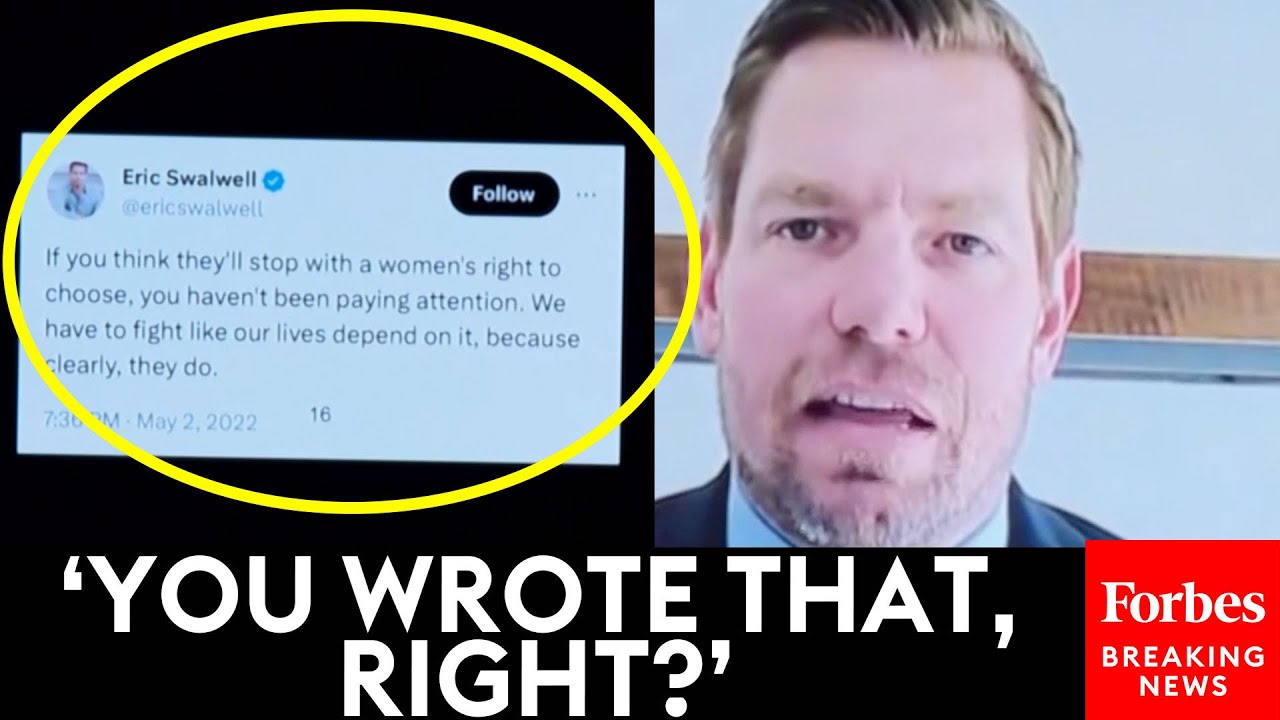 Trump's Lawyer Confronts Eric Swalwell With His Own Tweets Calling To 'Fight' During Landmark Trial