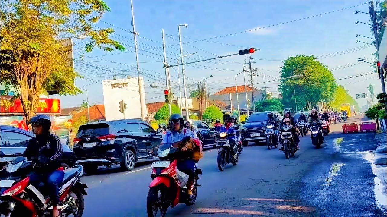 JL.MAYOR BISMO - SEMAMPIR - KOTA KEDIRI part FINISH in Morning walk