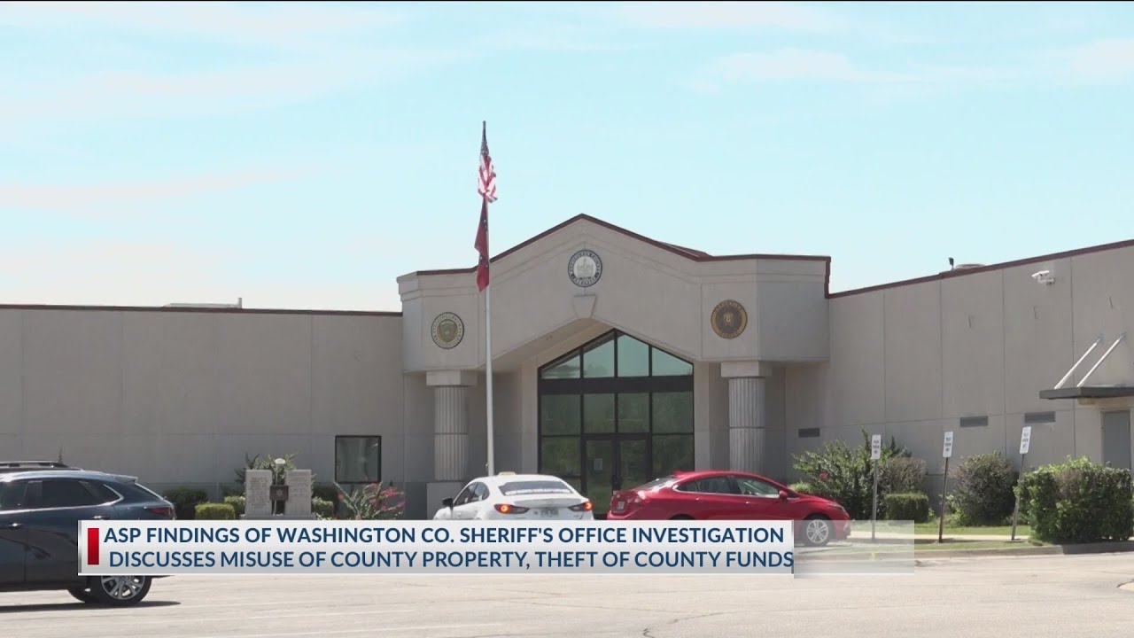 Investigators detail evidence of Washington County Sheriff's Office's misuse of funds, equipment