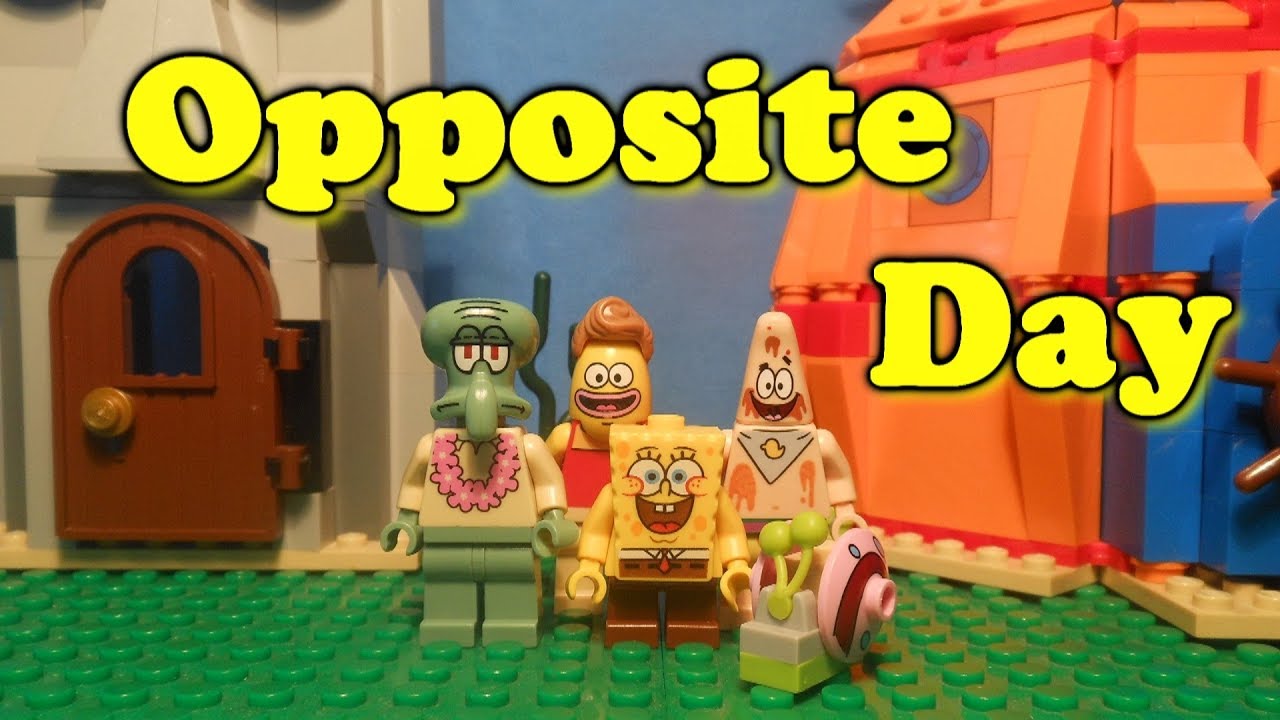 Lego SpongeBob Opposite Day