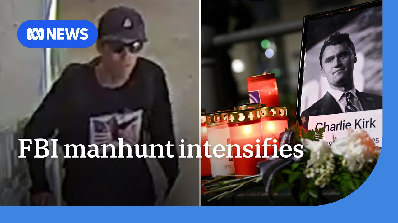 FBI releases images of 'person of interest' in search for Charlie Kirk's killer | ABC NEWS