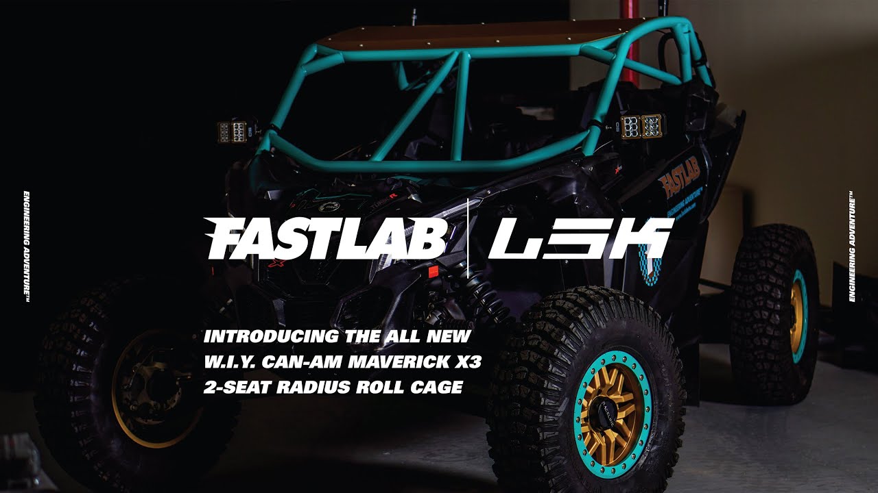 FastLab UTV Installs NEW LSK Can-Am Maverick X3 2-Seat Radius Cage Preview