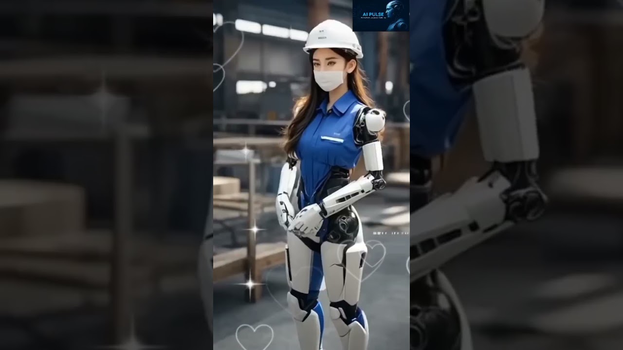 AI Female Robots as Office Workers &ndash; Stunning Future!#AI #Robot #Humanoid #Tech#AIFuture #USA