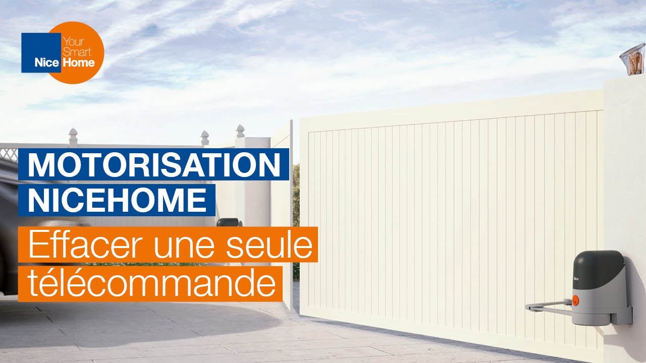 1. Effacer une seule t&eacute;l&eacute;commande